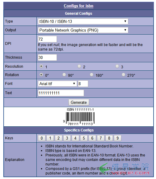PHP教程：php實(shí)現(xiàn)生成code128條形碼的方法詳解
