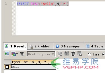 MYSQL數(shù)據(jù)庫(kù)與MSSQL對(duì)比學(xué)習(xí)MYSQL的心得（六）--函數(shù)