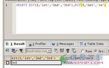MYSQL數(shù)據(jù)庫(kù)與MSSQL對(duì)比學(xué)習(xí)MYSQL的心得（六）--函數(shù)