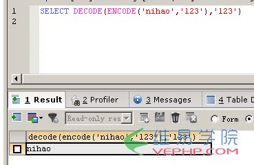 MYSQL數(shù)據(jù)庫(kù)與MSSQL對(duì)比學(xué)習(xí)MYSQL的心得（六）--函數(shù)