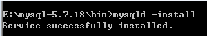 Mysql應用Windows下mysql5.7.18安裝配置教程