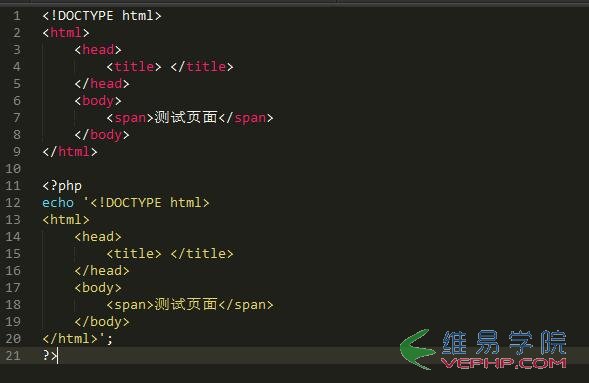 PHP實(shí)例：PHP/HTML混寫(xiě)的四種方式總結(jié)