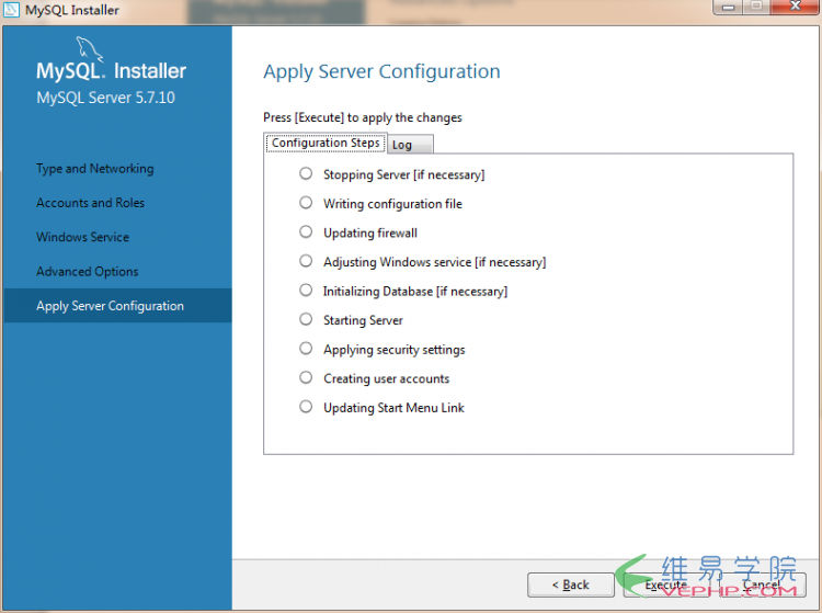 Mysql必讀Windows server 2008 r2上安裝MySQL5.7.10步驟