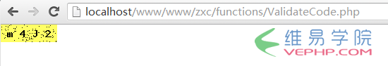 PHP教程：PHP生成圖片驗(yàn)證碼功能示例