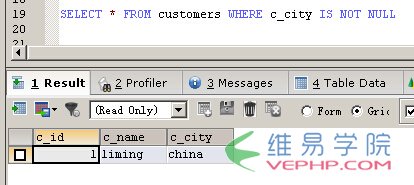 Mysql入門與MSSQL對比學(xué)習(xí)MYSQL的心得（七）--查詢