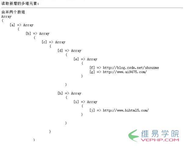 PHP學(xué)習(xí)：PHP多維數(shù)組元素操作類(lèi)的方法