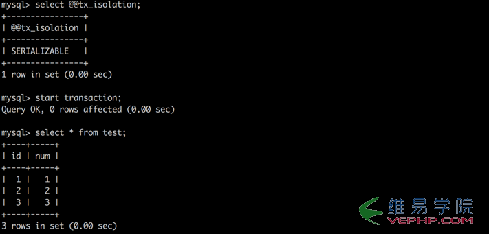 Mysql實(shí)例深入理解Mysql的四種隔離級(jí)別