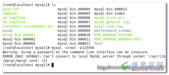 Mysql學(xué)習(xí)解決Mysql服務(wù)器啟動時報錯問題的方法