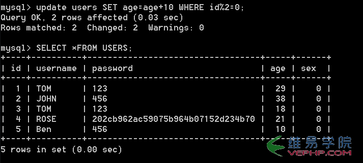 Mysql學(xué)習(xí)Mysql學(xué)習(xí)心得之插入、更新、刪除記錄