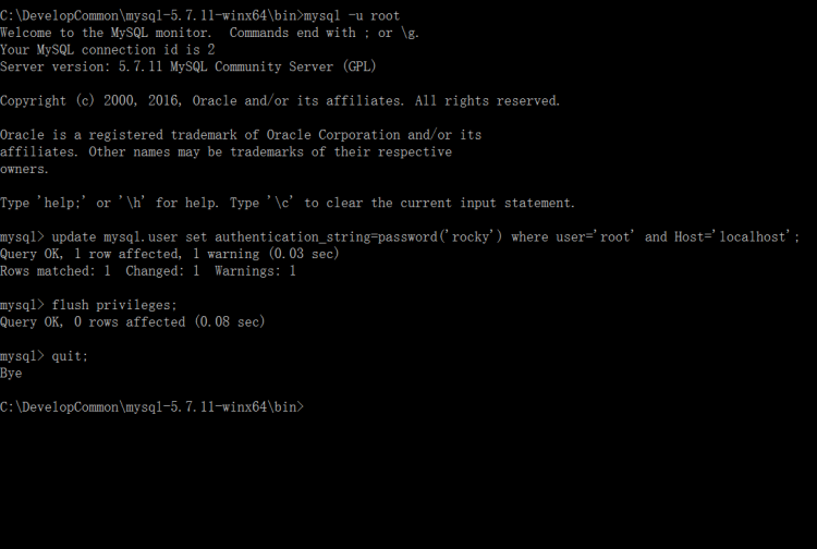 MYSQL數(shù)據(jù)庫(kù)mysql 5.7.11 winx64安裝配置方法圖文教程