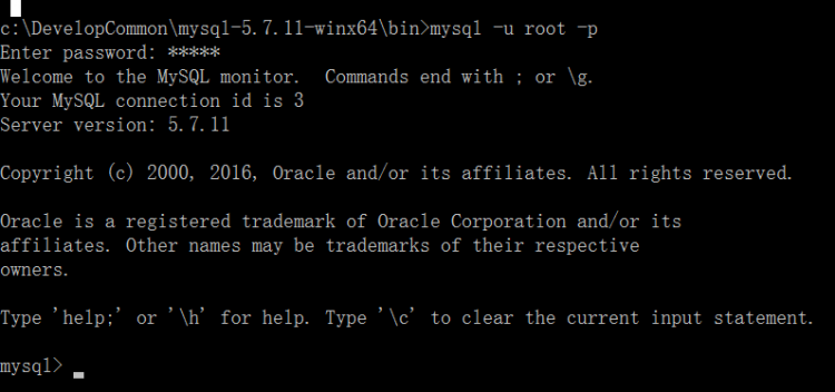 MYSQL數(shù)據(jù)庫(kù)mysql 5.7.11 winx64安裝配置方法圖文教程