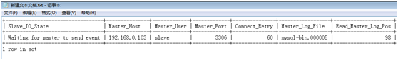 Mysql應(yīng)用windows下mysql數(shù)據(jù)庫主從配置教程