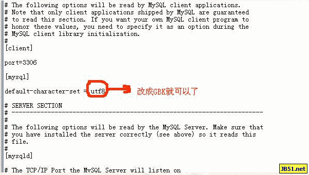 MYSQL數(shù)據(jù)庫mysql query browser中文亂碼的解決方法