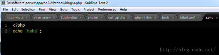 PHP應(yīng)用：apache php mysql開(kāi)發(fā)環(huán)境安裝教程