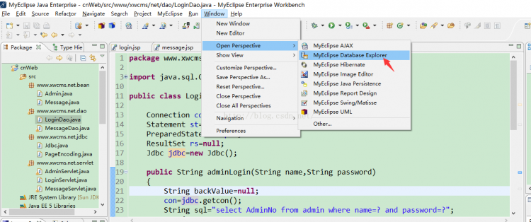 Mysql學(xué)習(xí)MyEclipse連接MySQL數(shù)據(jù)庫(kù)圖文教程