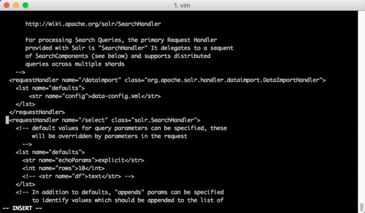 MYSQL數據庫macOS安裝Solr并索引MySQL