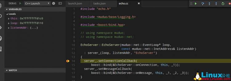 LINUX實戰：Ubuntu下使用Visual Studio Code來編譯和調試C++