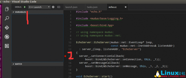LINUX實戰：Ubuntu下使用Visual Studio Code來編譯和調試C++