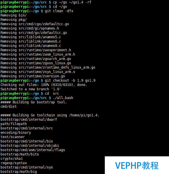 LINUX學(xué)習(xí)：Raspberrypi樹莓派Liunx下安裝Golang1.9環(huán)境(Debian)