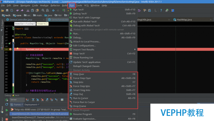 LINUX教程：Intellij IDEA中使用Debug調試詳解