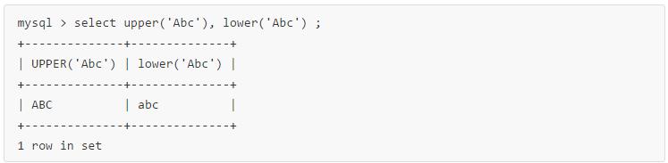 MySQL 內(nèi)置字符串函數(shù)