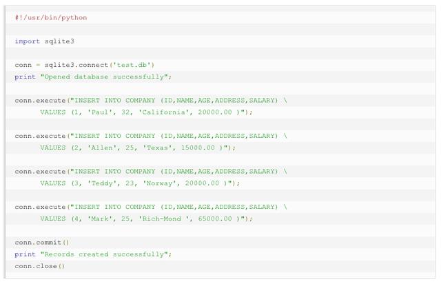 靈動迅捷：Python操作Sqlite3數據庫