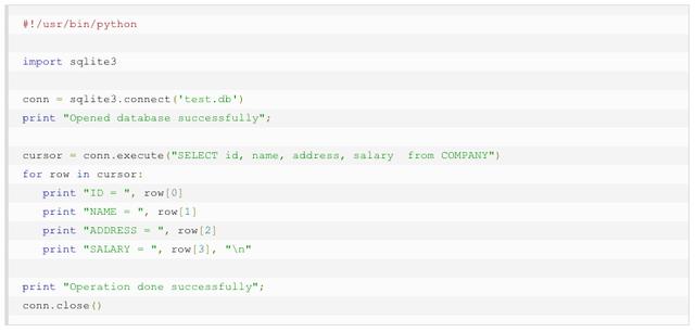 靈動迅捷：Python操作Sqlite3數據庫