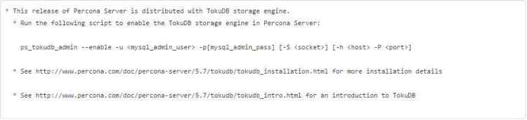 MySQL_第三方數據庫引擎 tokudb