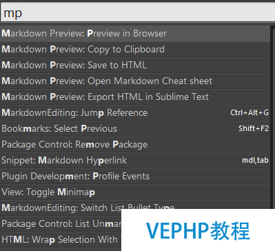 LINUX學習：Sublime Text 3配置支持Markdown編輯