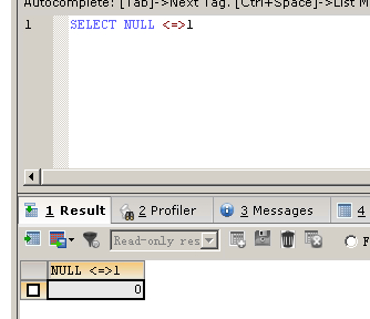 Mysql應用與MSSQL對比學習MYSQL的心得（五）--運算符