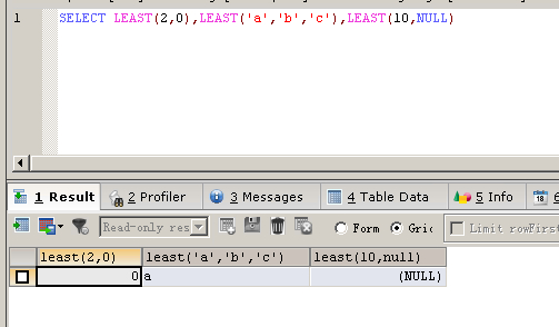 Mysql應用與MSSQL對比學習MYSQL的心得（五）--運算符