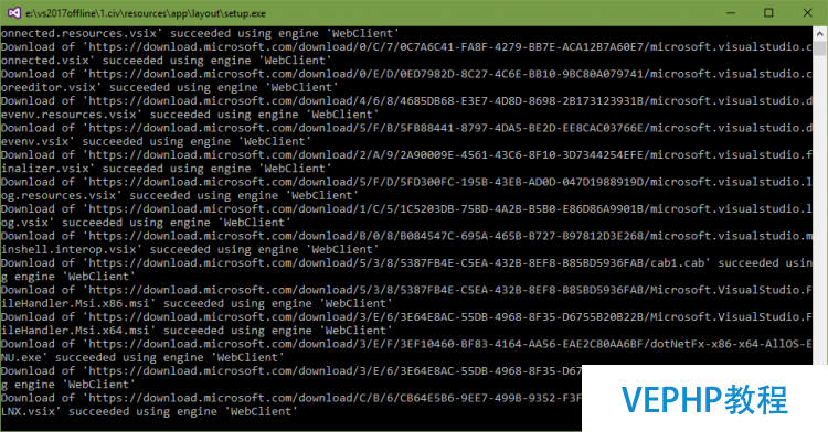 LINUX實戰：Visual Studio 2017 離線安裝方式