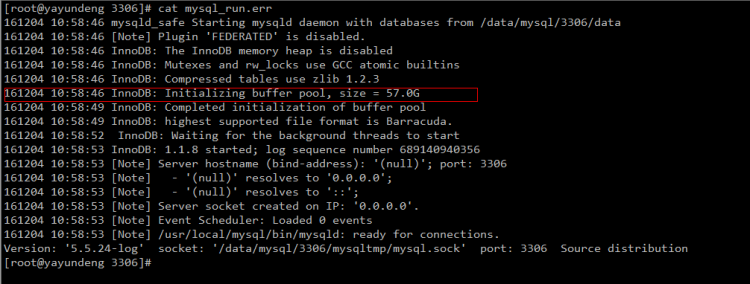 Mysql應(yīng)用MySQL啟動(dòng)錯(cuò)誤解決方法