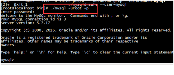 MYSQL數據庫Linux虛擬機下mysql 5.7安裝配置方法圖文教程