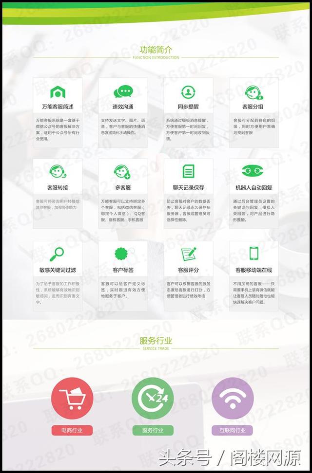 萬能在線客服解密開源版PHP源碼,轉接功能上線,頁面優化,可對接QQ微信等