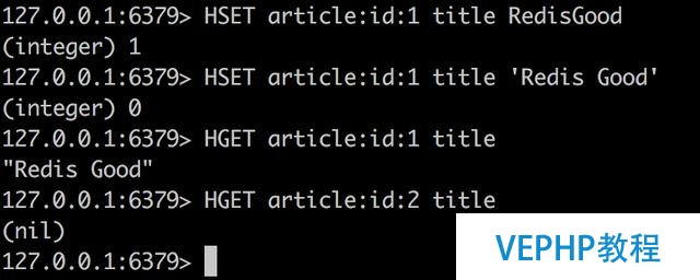 Redis 數(shù)據(jù)類型之散列類型