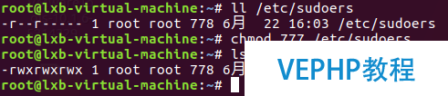 Linux 添加賬號后修改權(quán)限