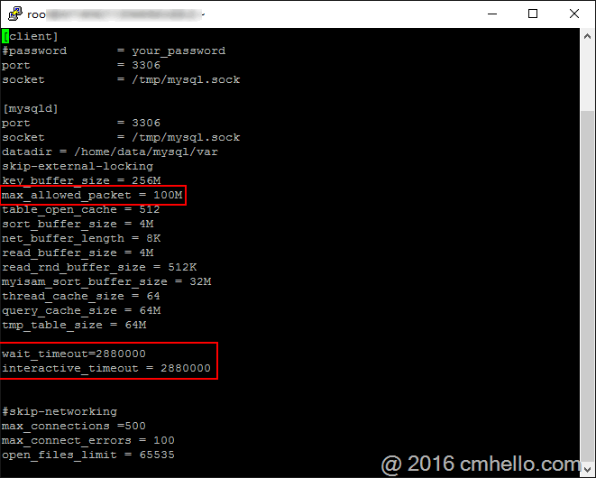 MYSQL數據庫LNMP下使用命令行導出導入MySQL數據庫的方法