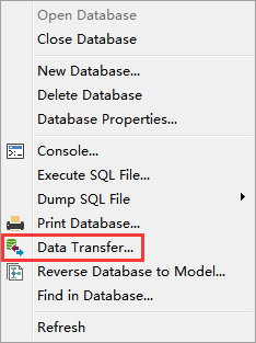 Mysql實例Navicat for MySQL導出表結構腳本的簡單方法