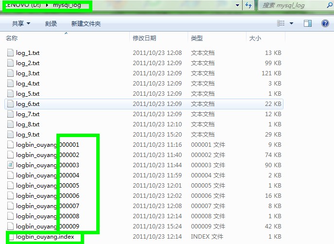 Mysql學習mysql二進制日志文件恢復數據庫