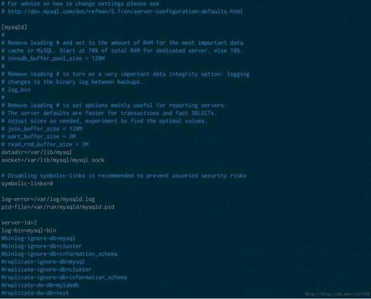 Mysql學習MySQL5.7主從配置實例解析