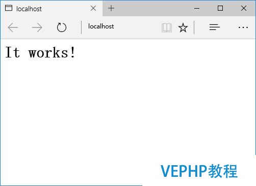 Win10本地搭建Apache+PHP運行環境